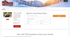 Desktop Screenshot of lakesharrowheadrealestate.com